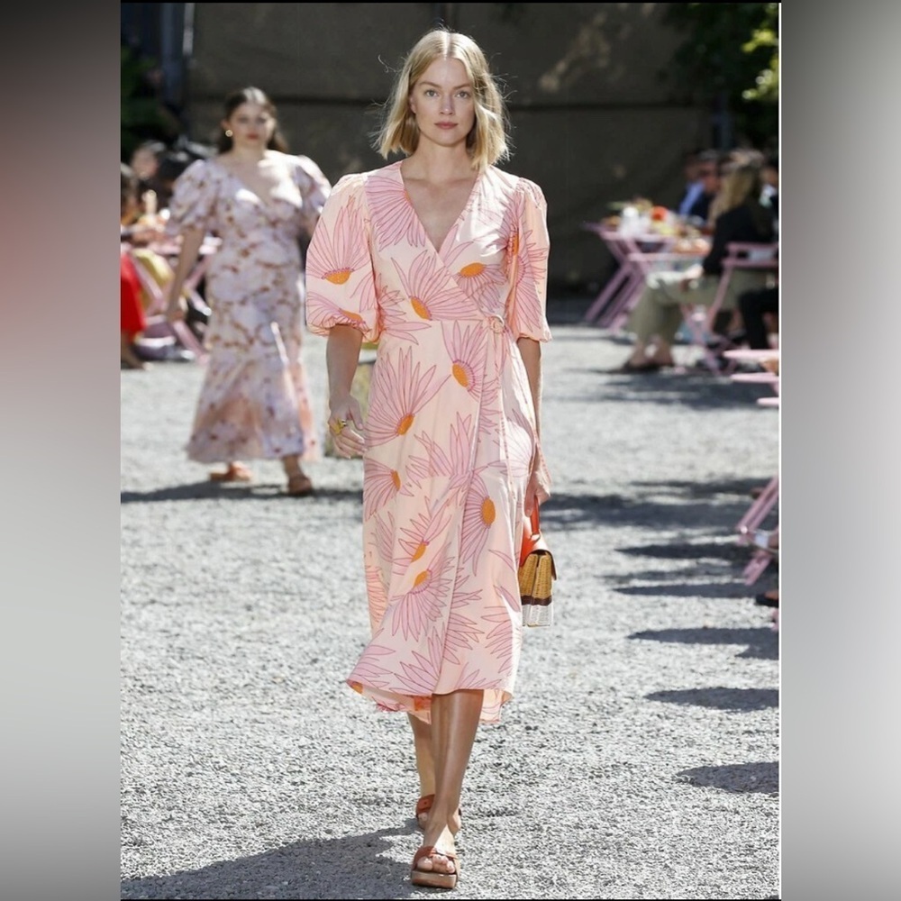 Kate Spade‎ New York Floral Wrap Dress - Size 2